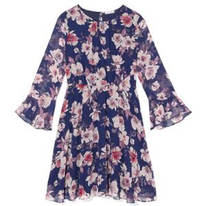 New Orleans Dress Marybelle Navy / Pink 2X Dia Box